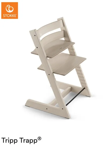 High chair beech - whitewash